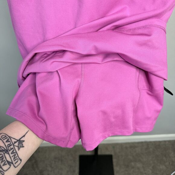 GapFit Women's Shelf Bra Active Tank Rosebud Pink Dress Size Large - Picture 3 of 6